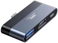 Кардридер / USB-хаб Remax RP-U15 