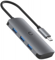 Кардридер / USB-хаб Cygnett Hub 6in1 