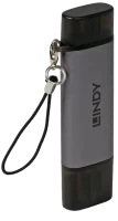 Кардридер / USB-хаб Lindy 43335 