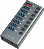 Кардридер / USB-хаб LogiLink UA0387 