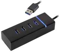 Кардридер / USB-хаб Microconnect USB3.0HUB4X 