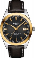 Наручний годинник TISSOT Gentleman Powermatic 80 Silicium Solid 18k Gold Bezel T927.407.46.061.01 