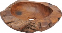 Umywalka VidaXL Basin Solid Teak 243475 450 mm