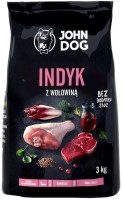 Karm dla psów John Dog Adult S Turkey/Beef 3 kg