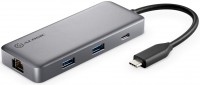 Czytnik kart pamięci / hub USB ALOGIC SPARK 6-in-1 USB 4 Hub with 8K HDMI 
