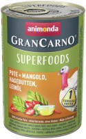 Karm dla psów Animonda GranCarno Superfoods Turkey/Chard 400 g 1 szt.