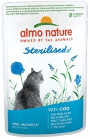 Корм для кішок Almo Nature Adult Sterilised Cod 70 g 