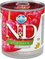 Karm dla psów Farmina Quinoa Canned Neutered 285 g 1 szt.