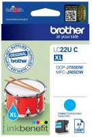 Zdjęcia - Wkład drukujący Brother LC-22UC 