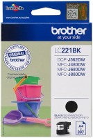 Wkład drukujący Brother LC-221BK 