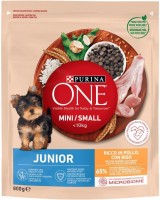 Фото - Корм для собак Purina ONE Junior Mini/Small Chicken 800 g 