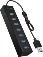 Кардридер / USB-хаб Icy Box IB-HUB1700-U3 