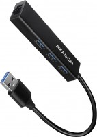 Кардридер / USB-хаб Axagon HMA-GL3A 