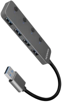 Кардридер / USB-хаб Axagon HUE-MSA 