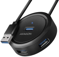 Кардридер / USB-хаб Axagon HUE-P1A 