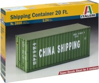 Model do sklejania (modelarstwo) ITALERI Shipping Container 20 Ft. (1:24) 