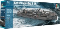 Фото - Збірна модель ITALERI Schnellboot Typ S-38 (1:35) 