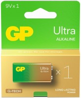 Акумулятор / батарейка GP Ultra Alkaline G-Tech 1xKrona 