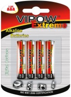 Акумулятор / батарейка VIPOW Extreme Alkaline 4xAAA 