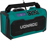 Zdjęcia - Głośnik przenośny Vonroc Jobsite radio 20V Incl. battery 