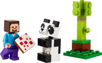 Klocki Lego Steve and Baby Panda 30672 