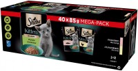 Karma dla kotów Sheba Kitten Selection of Flavors in Gravy 40 pcs 