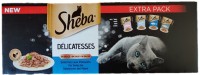 Karma dla kotów Sheba Delicacy Fish Flavors in Jelly 40 pcs 