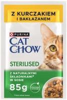 Karma dla kotów Cat Chow Sterilised Chicken Pouch 85 g 