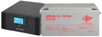 Фото - ДБЖ Logicpower LPM-PSW-1500VA 12V + LPM-GL 12V 150 Ah 1500 ВА