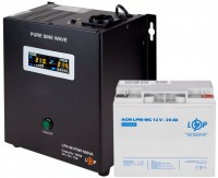 Фото - ДБЖ Logicpower LPA-W-PSW-500VA + LPM-MG 12V 20 Ah 500 ВА