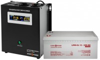 Фото - ДБЖ Logicpower LPY-W-PSW-1000VA Plus + LPM-GL 12V 200 Ah 1000 ВА