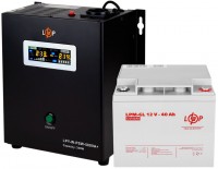 Zdjęcia - Zasilacz awaryjny (UPS) Logicpower LPY-W-PSW-500VA Plus + LPM-GL 12V 40 Ah 500 VA