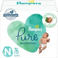 Фото - Підгузки Pampers Pure Protection Newborn / 76 pcs 