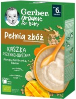 Jedzenie dla dzieci i niemowląt Gerber Organic Dairy-Free Porridge 6 200 