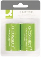 Zdjęcia - Bateria / akumulator Q-Connect Super Alkaline 2xD 