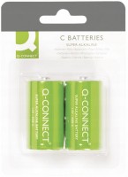 Bateria / akumulator Q-Connect Super Alkaline 2xC 