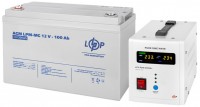 Фото - ДБЖ Logicpower LPY-PSW-500VA Plus + LPM-MG 12V 100 Ah 500 ВА