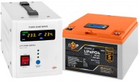 Фото - ДБЖ Logicpower LPY-PSW-500VA Plus + LP LiFePO4 12.8V 32 Ah 500 ВА