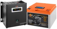 Фото - ДБЖ Logicpower LPY-W-PSW-500VA Plus + LP LiFePO4 12.8V 32 Ah 500 ВА