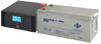 Фото - ДБЖ Logicpower LPM-PSW-1500VA 12V + LPM-MG 12V 200 Ah 1500 ВА