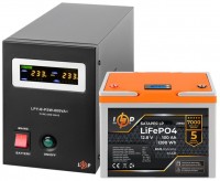 Фото - ДБЖ Logicpower LPY-B-PSW-800VA Plus + LP LiFePO4 LCD 12V 100 Ah 800 ВА