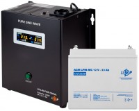 Zdjęcia - Zasilacz awaryjny (UPS) Logicpower LPA-W-PSW-500VA + LPM-MG 12V 33 Ah 500 VA