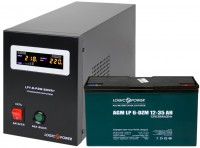 Zdjęcia - Zasilacz awaryjny (UPS) Logicpower LPY-B-PSW-500VA Plus + LP 6-DZM-35 500 VA