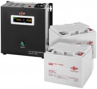 Фото - ДБЖ Logicpower LPY-W-PSW-500VA Plus + 2 x LPM-GL 12V 45 Ah 500 ВА