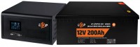 Фото - ДБЖ Logicpower LPE-B-PSW-430VA Plus + LP LiFePO4 12V 200 Ah 430 ВА