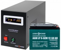 Фото - ДБЖ Logicpower LPY-B-PSW-500VA Plus + LP 6-DZM-50 500 ВА