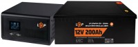 Zdjęcia - Zasilacz awaryjny (UPS) Logicpower LPE-B-PSW-1500VA Plus + LP LiFePO4 12V 200 Ah 1500 VA