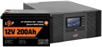 Фото - ДБЖ Logicpower LPM-PSW-1500VA 12V + LP LiFePO4 12V 200 Ah 1500 ВА