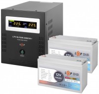 Фото - ДБЖ Logicpower LPY-B-PSW-6000VA Plus + 2 x LPN-GL 12V 100 Ah 6000 ВА