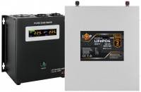 Zdjęcia - Zasilacz awaryjny (UPS) Logicpower LPY-W-PSW-2500VA Plus + LP LiFePO4 25.6V 120 Ah 2500 VA